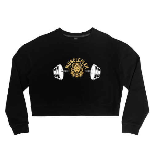 Barbell Cropped Crew