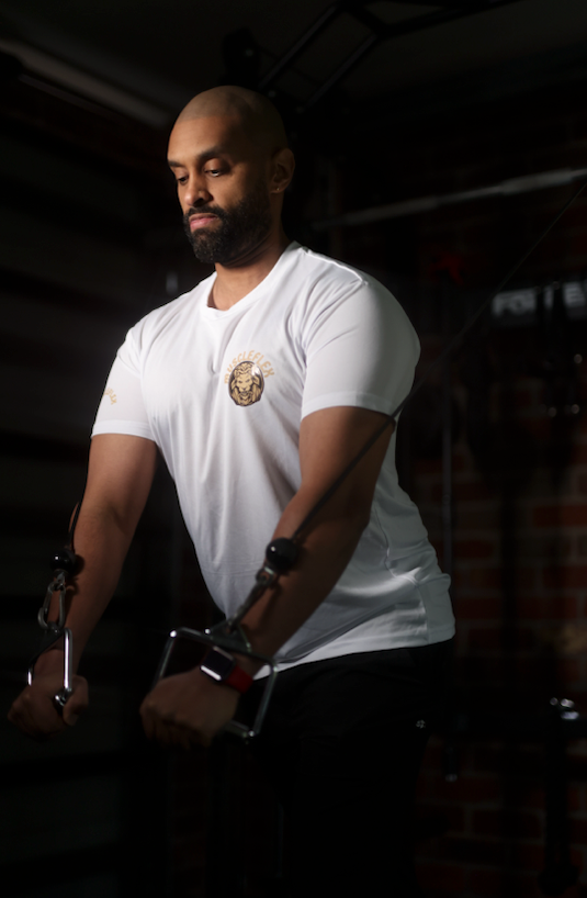 Recycled polyester t-shirt - High Performance Fitness t-shirt white